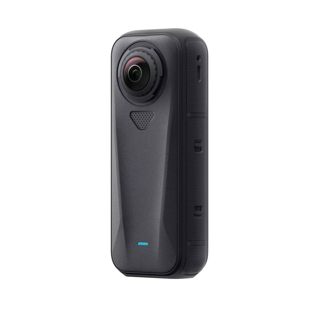 360° Panoramic Action Camera Ultra-Light 165g Body Dual Lens 8K 30FPS Video Active HDR AdaptiveTone Image Optimization Invisible Selfie Stick 15M Native Waterproof Sports Cam