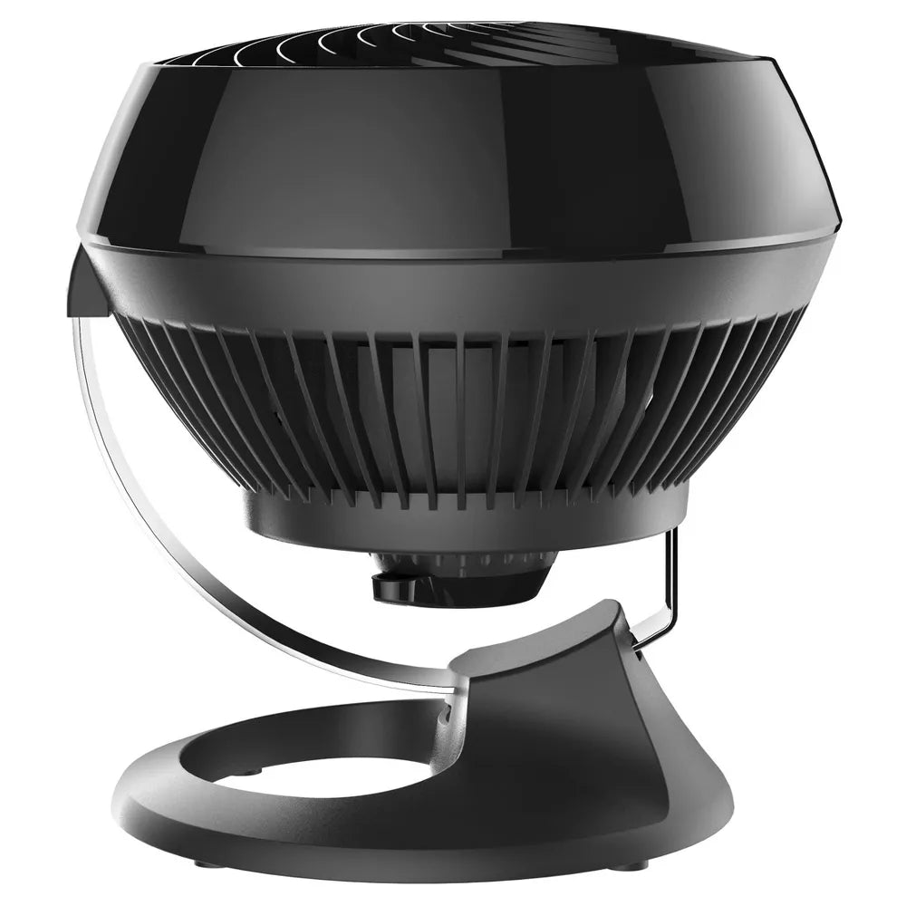 Electric Fan Compact Whole Room Air Circulator Desk Fan with 7.3 Inch Deep Pitch Blades & 3 Adjustable Wind Speeds