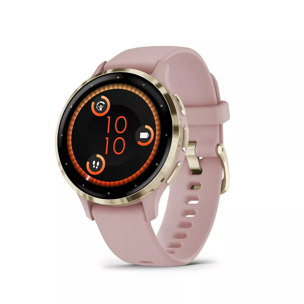 Smart Watch Small Round Color Touch Screen GPS Smartwatch Up To 10-Day Battery Built-In Call & Music Storage All-Round Health & Fitness Tracking with Contactless Pay